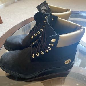 Timberland Limited Edition Gold Boots